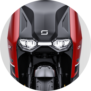 Super Soco e-skúter CPX PRO