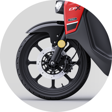 Super Soco e-skúter CPX PRO